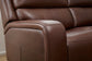 Oasis Truffle Leather Sectional