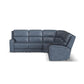 Oasis Storm Leather Sectional