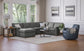 Bryant Leather Sectional