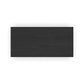 Waterfall Black Rectangular Coffee Table