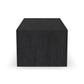 Waterfall Black Rectangular Coffee Table