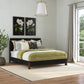 Waterfall King Panel Bed