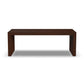 Waterfall Brown Rectangular Coffee Table