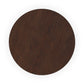 Waterfall Brown Round End Table