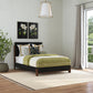 Waterfall Queen Panel Bed