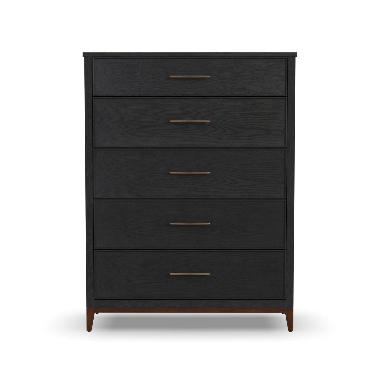 Waterfall Black Drawer Chest