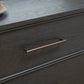 Waterfall Black Drawer Chest