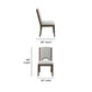 Athens Pair of Upholstered Dining Chairs