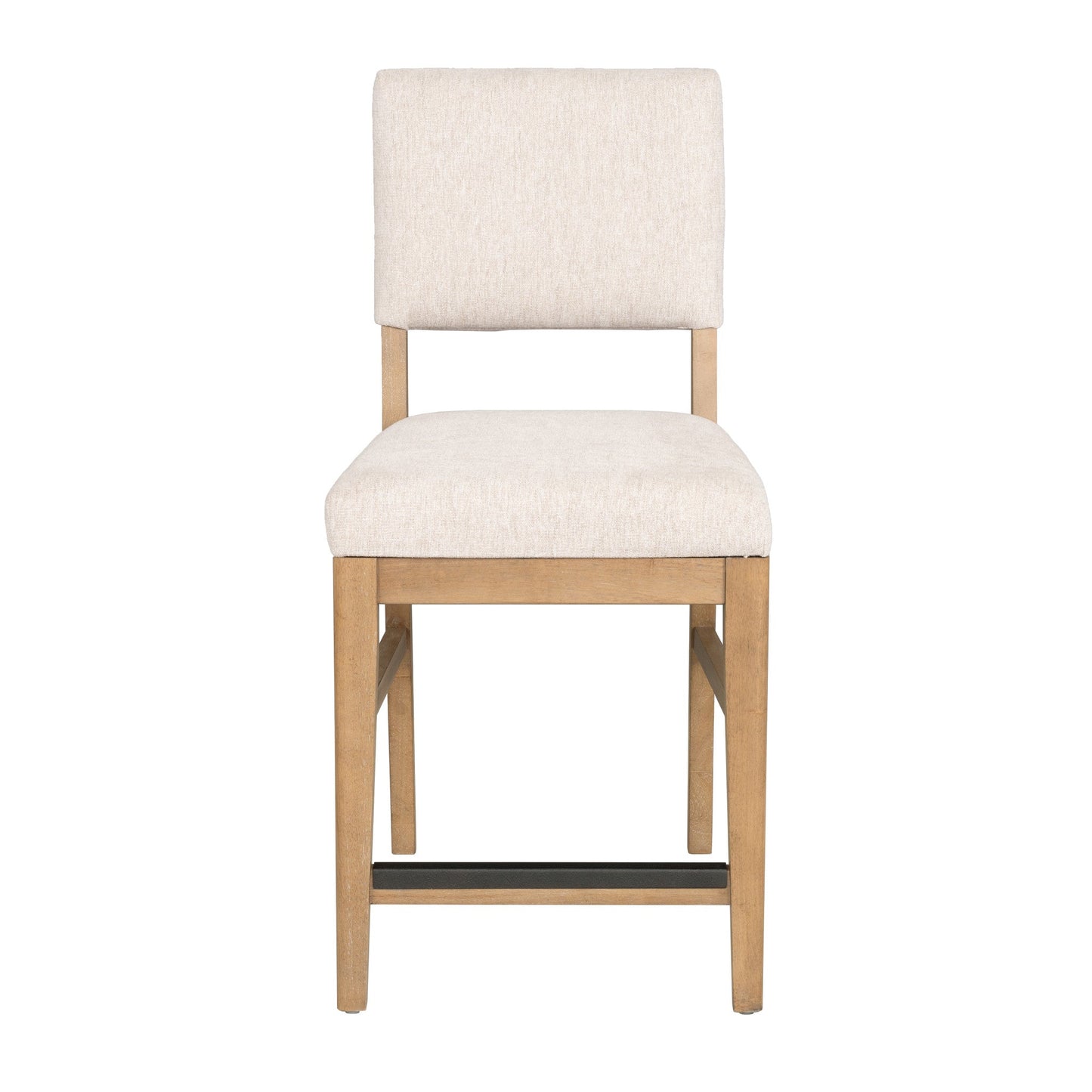 Millwork Off-White Pair of Counter Chairs
