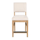 Millwork Off-White Pair of Counter Chairs
