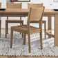 Normandy Pair of Wood Dining Chairs