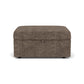 Sky Fabric Storage Ottoman