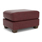 Thornton Leather Ottoman
