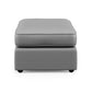 Vail Leather Cocktail Ottoman