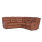 Arlo Leather Reclining Sectional