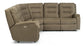 Arlo Fabric Power Reclining Sectional with Power Headrests & Lumbar
