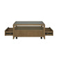 Reed Square Coffee Table with Casters