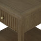 Reed Chairside Table