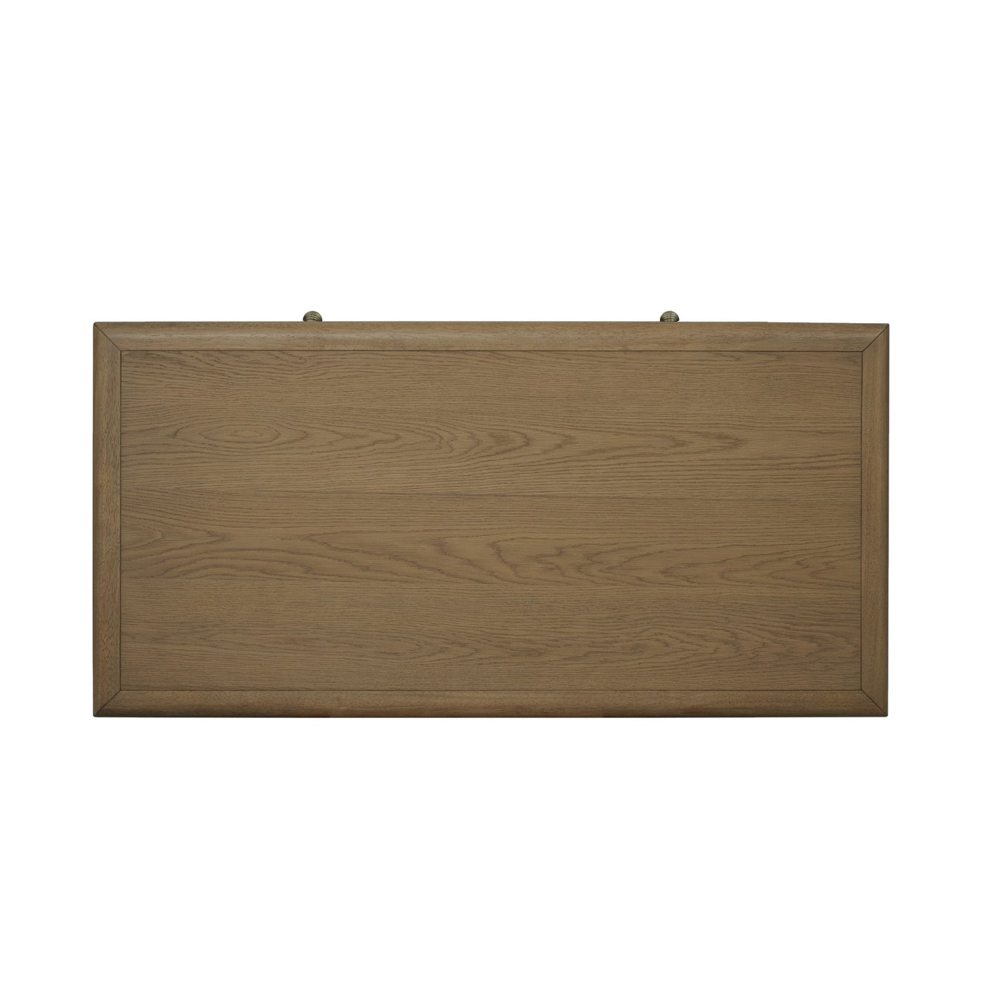 Reed Rectangular Coffee Table with Casters