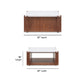 Lincoln Square Coffee Table with Casters