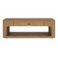 Normandy Brown Rectangular Coffee Table