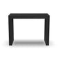 Waterfall Black Accent Table