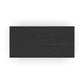 Waterfall Black Accent Table
