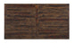 Carpenter Brown Rectangular Lift-Top Coffee Table with Casters