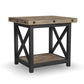 Carpenter Brown End Table