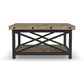 Carpenter Brown Square Coffee Table