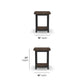 Carpenter Brown Chairside Table