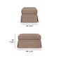 Lottie Fabric Ottoman