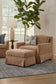 Lottie Fabric Ottoman