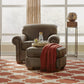 Main Street Fabric Ottoman