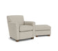 Kingman Fabric Ottoman
