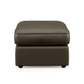 Vail Leather Ottoman