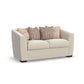 Jewel Fabric Loveseat