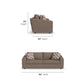 Chevy Fabric Sofa