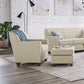 Nora Fabric Ottoman