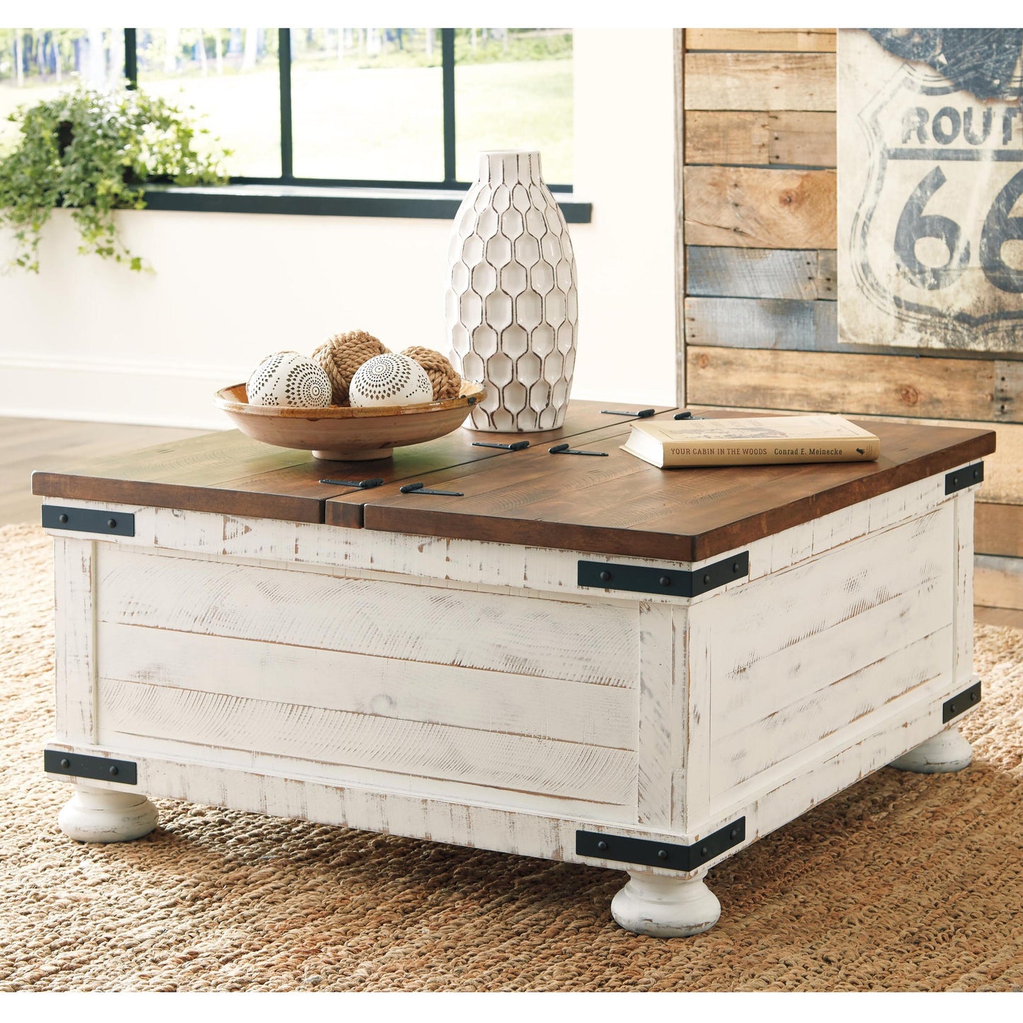 Wystfield Cocktail Table with Storage
