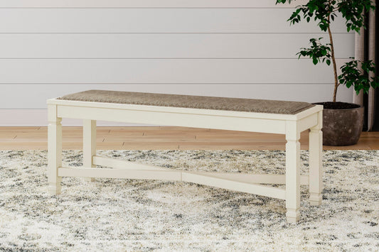 Signature Design by Ashley Bolanburg Large UPH Dining Room Bench - Vaughn Outlet Kankakee IL