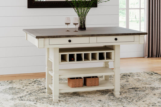Signature Design by Ashley Bolanburg RECT Dining Room Counter Table - Vaughn Outlet Kankakee IL