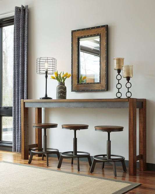 Signature Design by Ashley Torjin Long Counter Table - Vaughn Outlet Kankakee IL