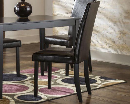Signature Design by Ashley Kimonte Dining UPH Side Chair - Vaughn Outlet Kankakee IL