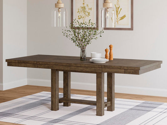 Signature Design by Ashley Moriville RECT Dining Room EXT Table - Vaughn Outlet Kankakee IL
