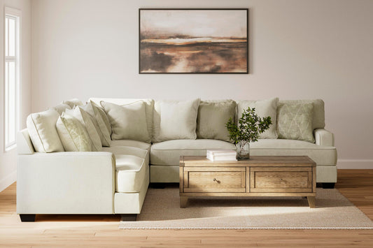 Signature Design by Ashley Rawcliffe 3-Piece Sectional - Vaughn Outlet Kankakee IL