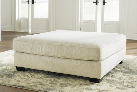 Signature Design by Ashley Rawcliffe Oversized Accent Ottoman - Vaughn Outlet Kankakee IL
