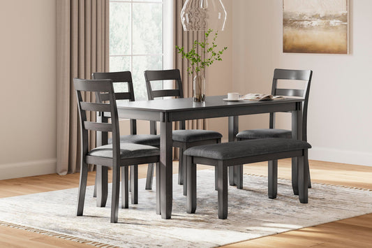 Signature Design by Ashley Bridson RECT DRM Table Set - Vaughn Outlet Kankakee IL