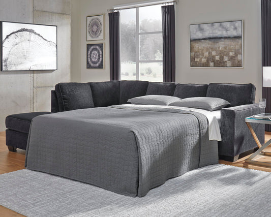 Signature Design by Ashley Altari 2-Piece Sleeper Sectional with Chaise - Vaughn Outlet Kankakee IL