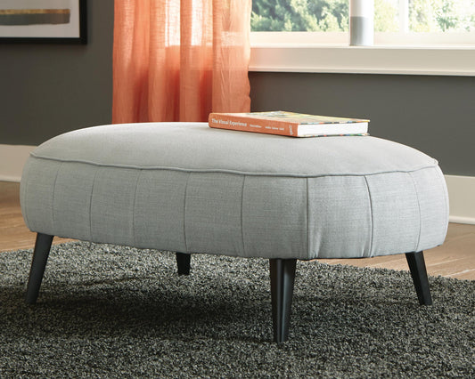 Signature Design by Ashley Hollyann Oversized Accent Ottoman - Vaughn Outlet Kankakee IL